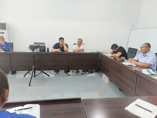 2022年泰安市昌安电力安装工程有限公司年中会议